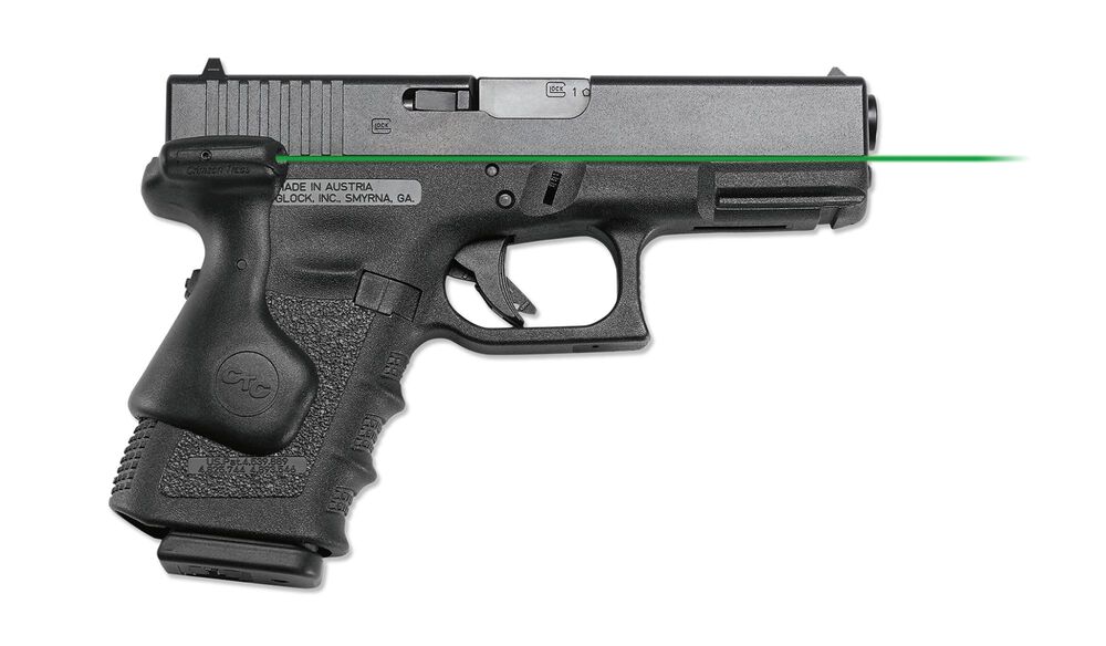 LG-639G Green Lasergrips® for GLOCK Gen3, Gen4 & Gen5 Compact