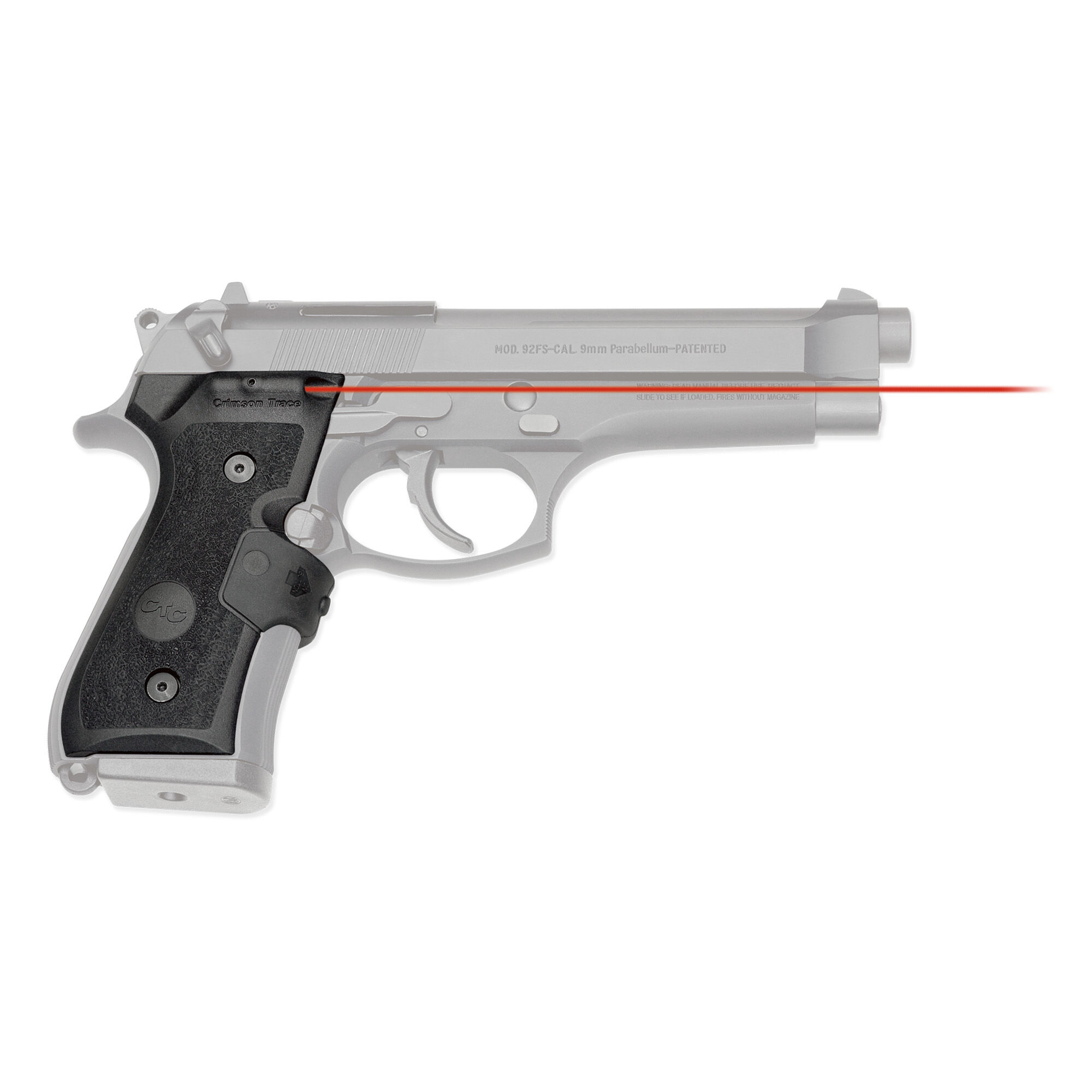 Beretta M9A1 Laser Light Lg 402m Mil Spec Lasergrips For Beretta 92 96 M9 Crimsontrace crimson trace