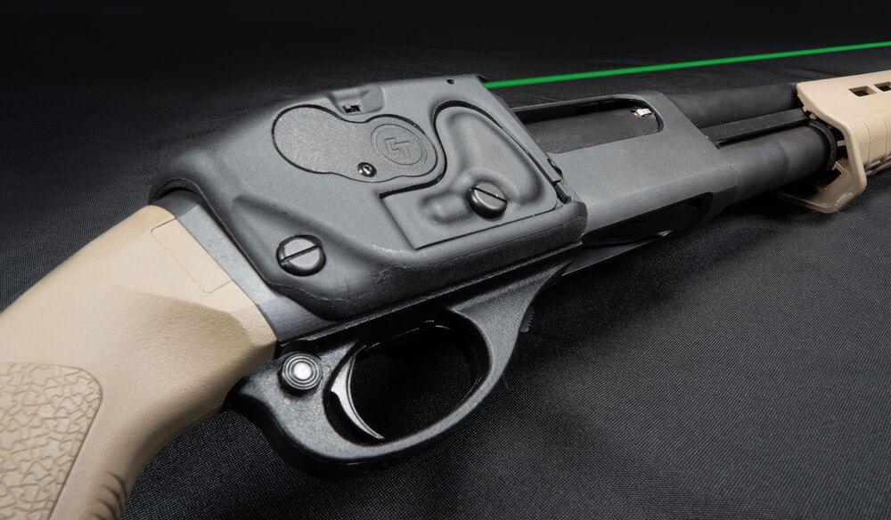 LS-870G Lasersaddle™ Green Laser Sight for Remington® 870 & Tac-14 12 Gauge Shotguns