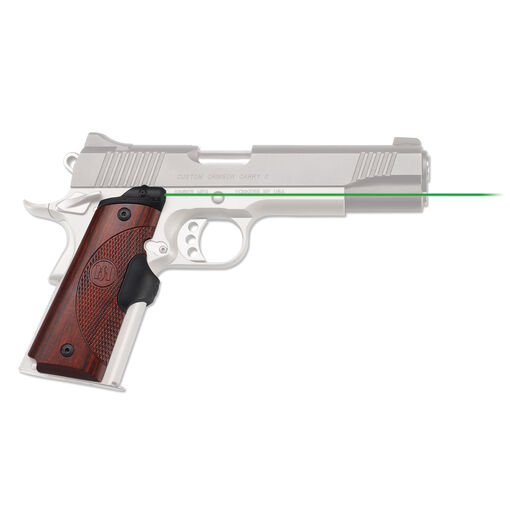 LG-901G Green Master Series™ Lasergrips® Rosewood for 1911 Full-Size