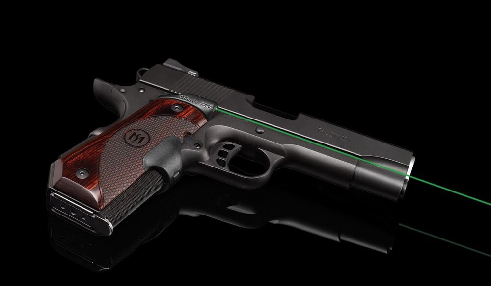 LG-903G Green Master Series™ Lasergrips® Rosewood for 1911 Bobtail®