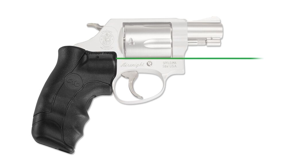 LG-350G Green Lasergrips® for Smith & Wesson J-Frame Round Butt