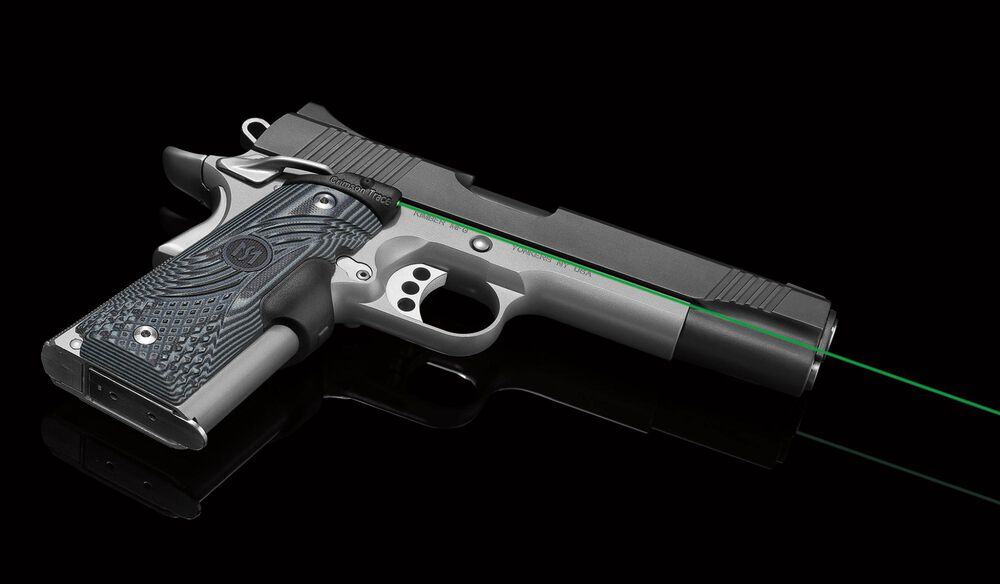LG-904G Green Master Series™ Lasergrips® G10 Black/Grey for 1911 Full-Size