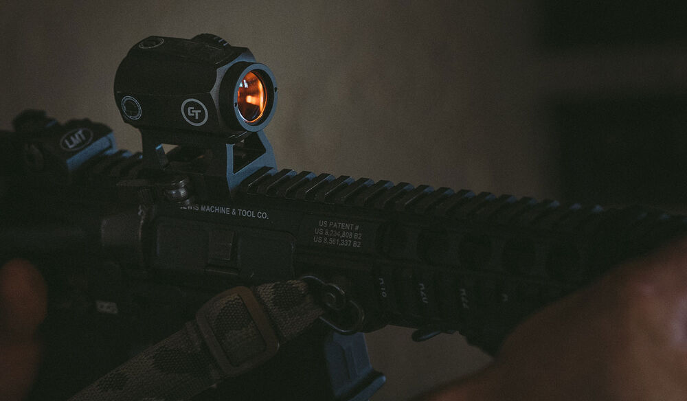 CTS-1000 Compact Tactical Red Dot Sight for Rifles [2.0 MOA]