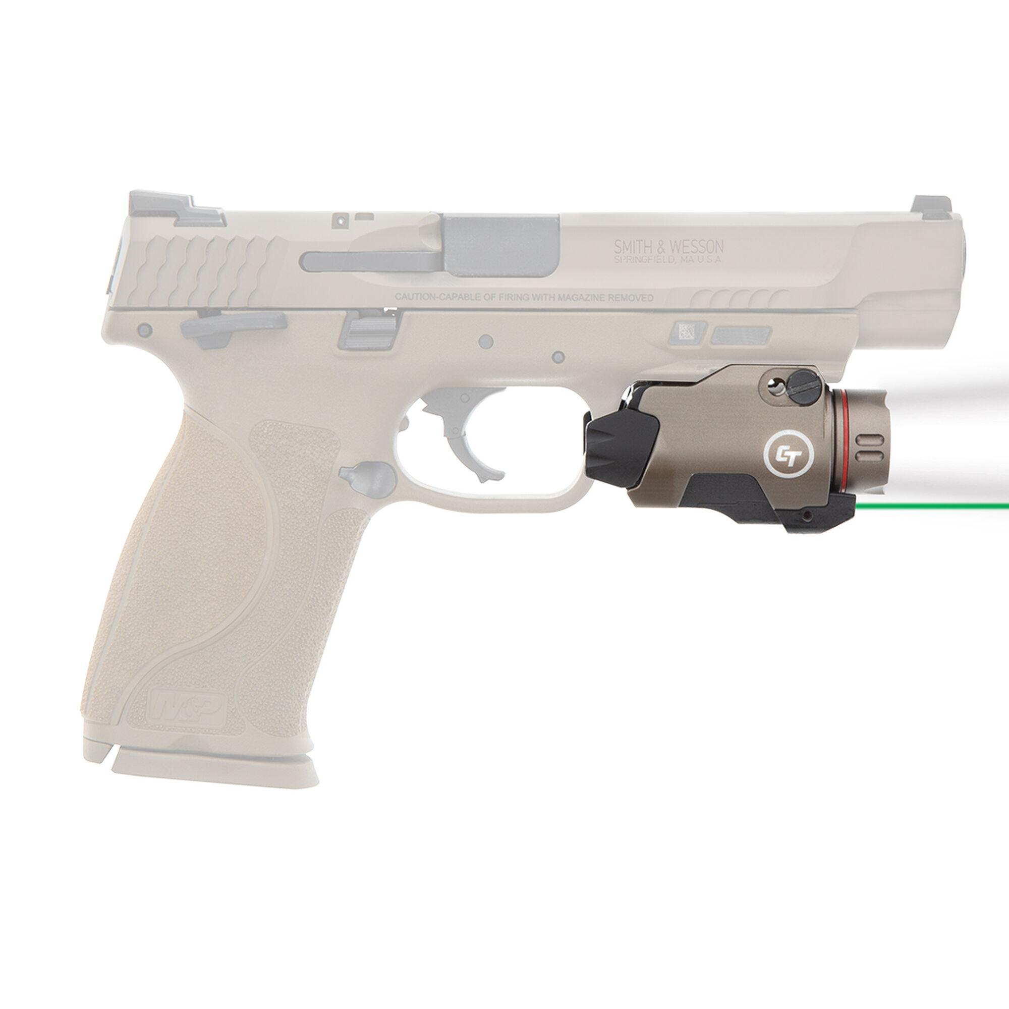 CMR207G FDE Rail Master® Pro Universal Green Laser Sight & Tactical