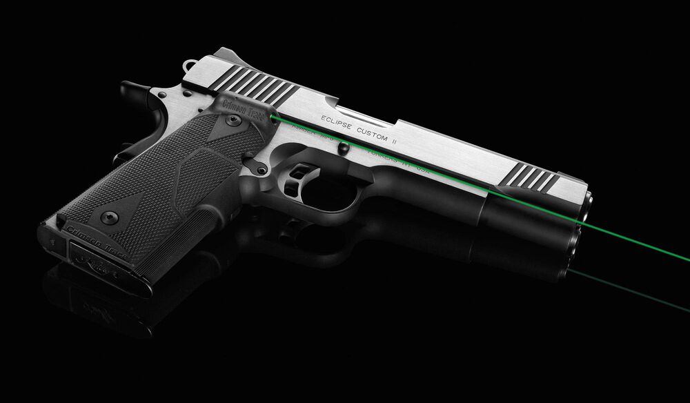 LG-401G Front Activation Green Lasergrips® for 1911 Full-Size