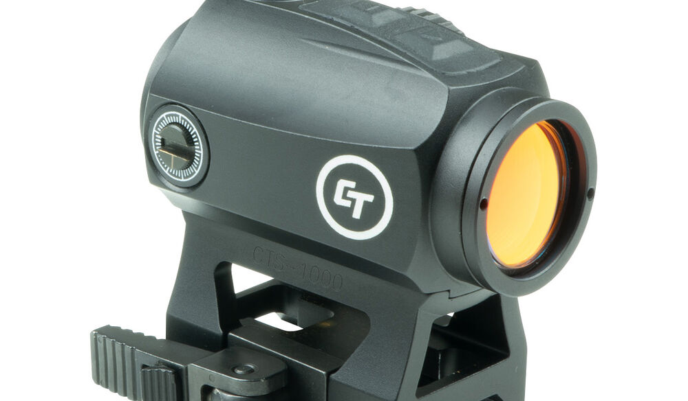 CTS-1000 Compact Tactical Red Dot Sight for Rifles [2.0 MOA]