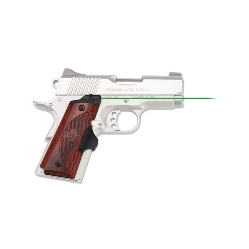 LG-902G Green Master Series™ Lasergrips® Rosewood for 1911 Compact