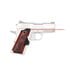 LG-902 Master Series™ Lasergrips® Rosewood for 1911 Compact