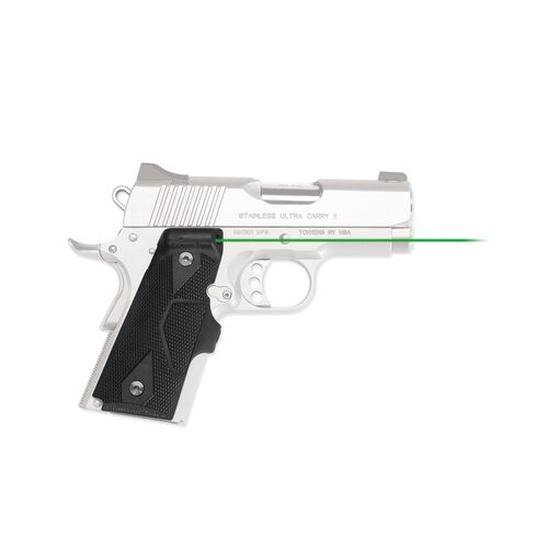 LG-404G Front Activation Green Lasergrips® for 1911 Compact