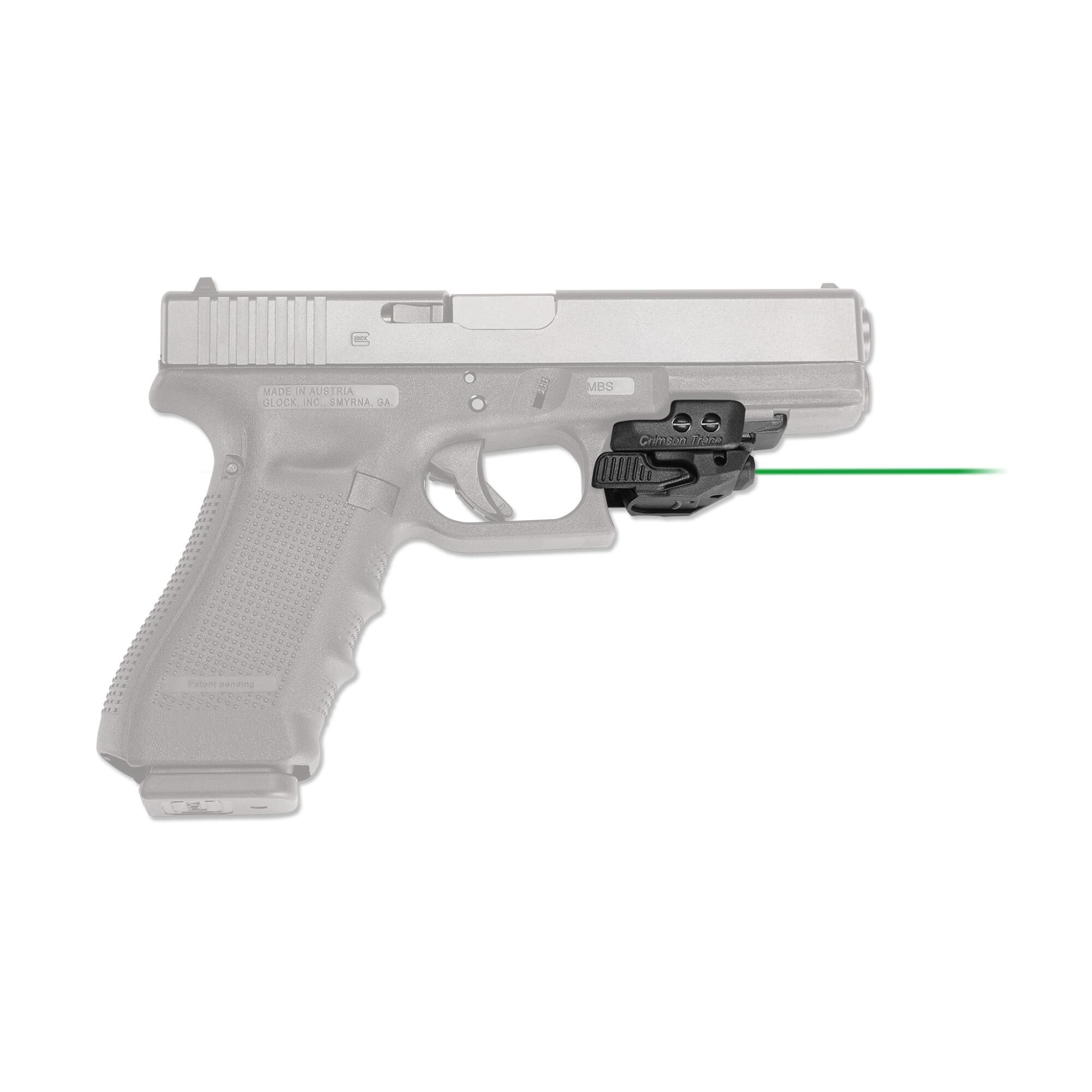 Rechargeable Laser Sight Green Red Dual Beam fit Subcompact to Full Size Handgun 