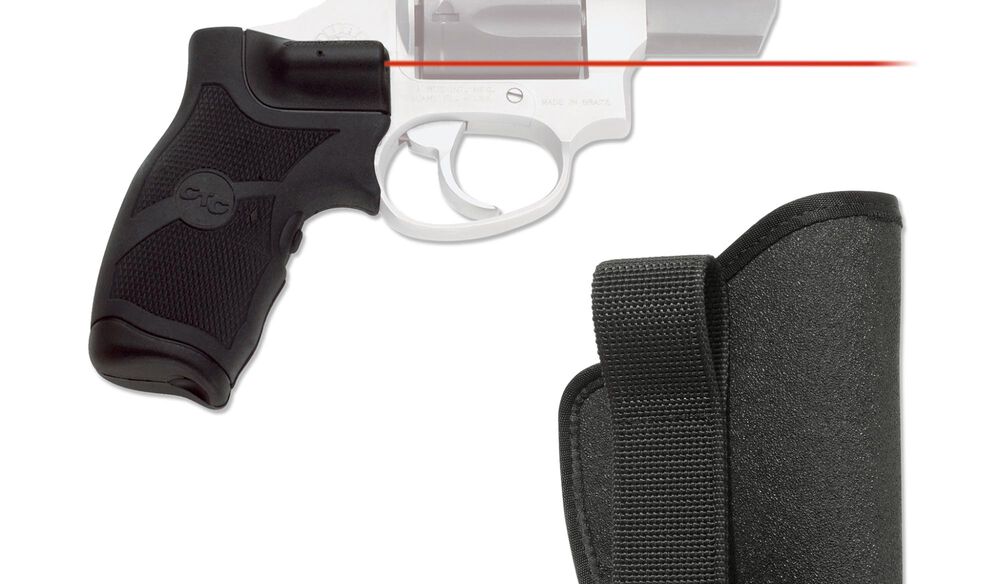 LG-385H Lasergrips® with IWB Holster for Taurus Revolvers (Rubber Overmold)