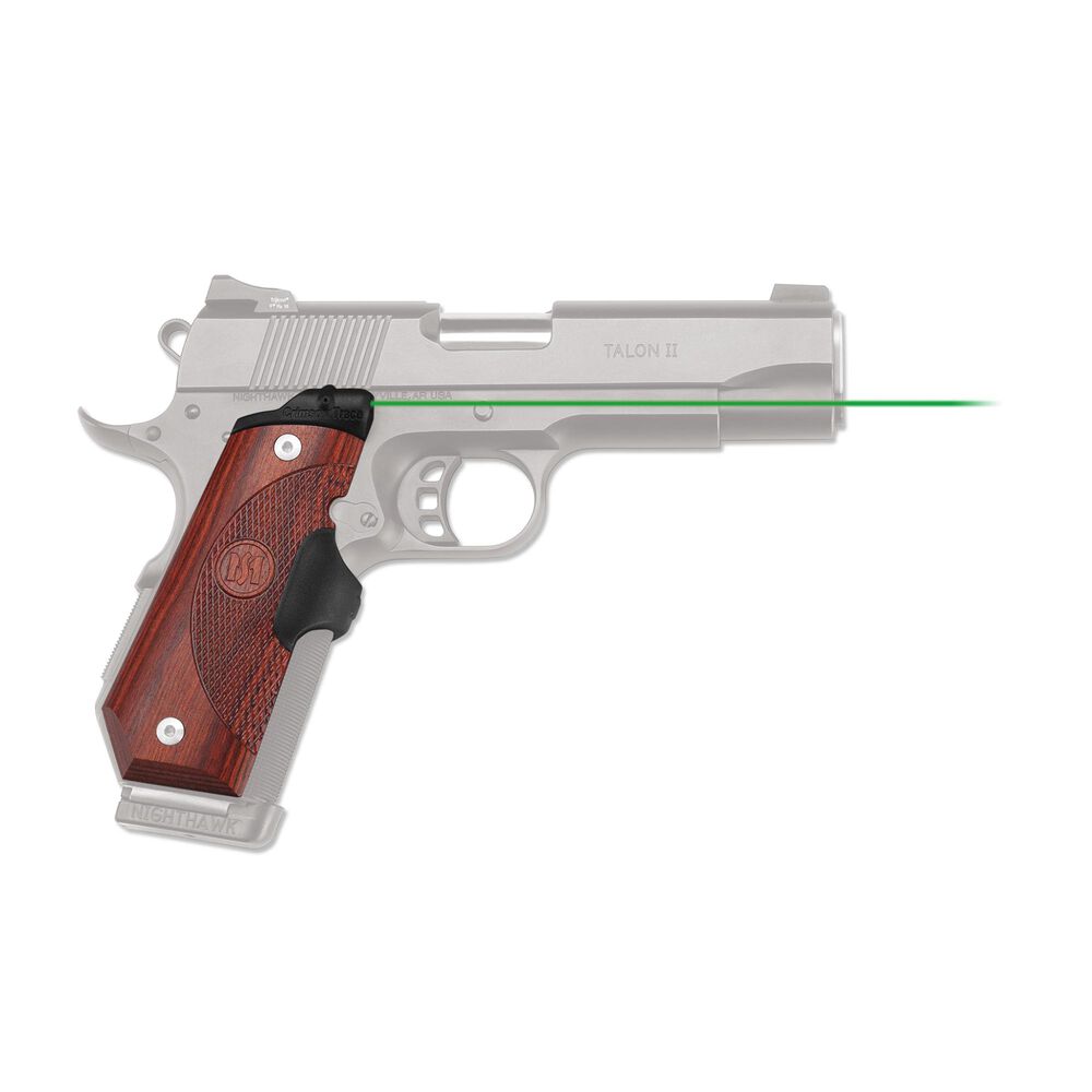 LG-903G Green Master Series™ Lasergrips® Rosewood for 1911 Bobtail®