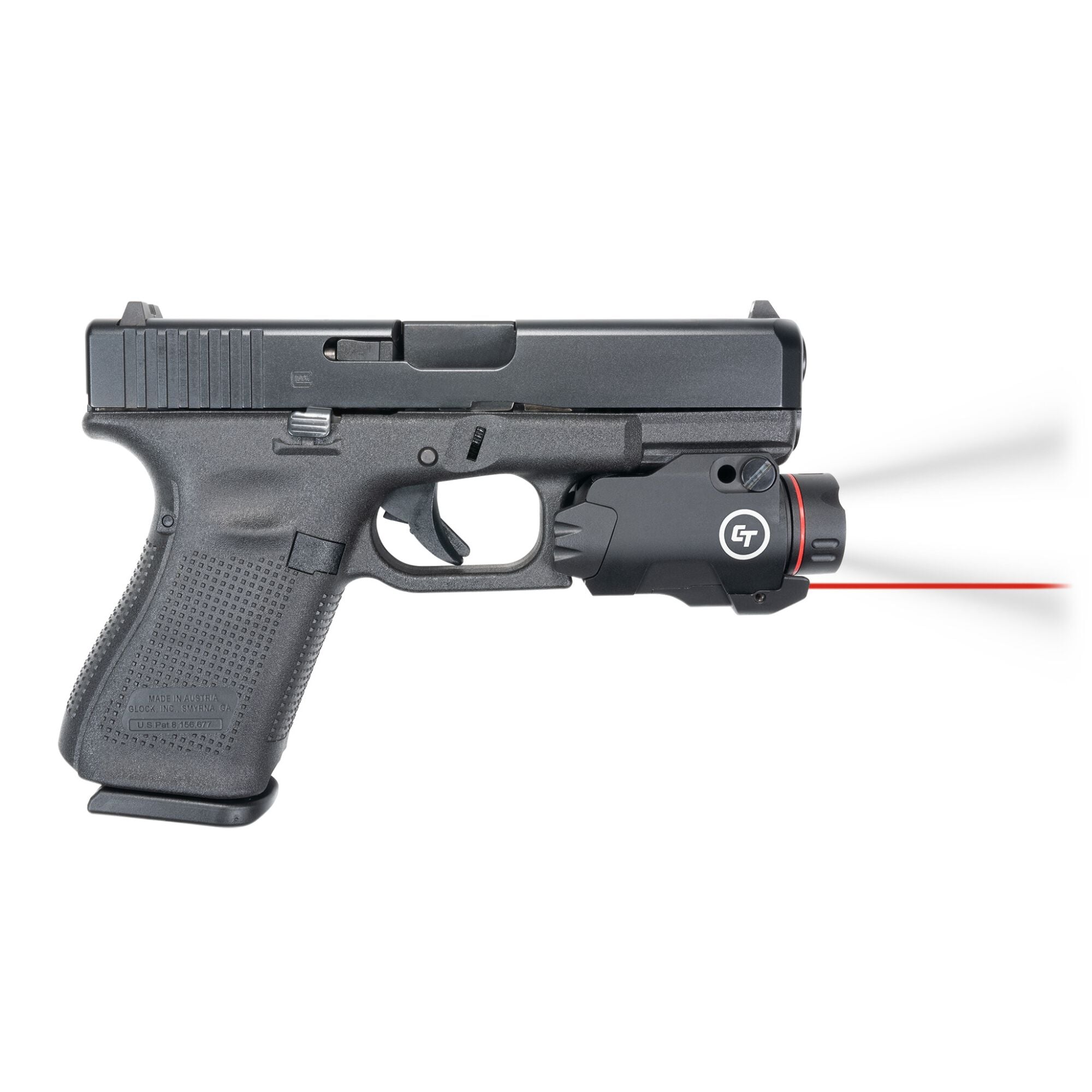 CMR-207 Rail Master® Pro Universal Red Laser Sight & Tactical