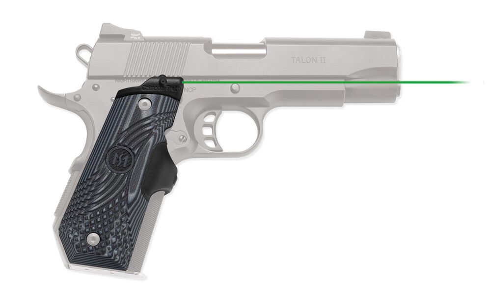 LG-906G Green Master Series™ Lasergrips® G10 Black/Gray for 1911 Bobtail®