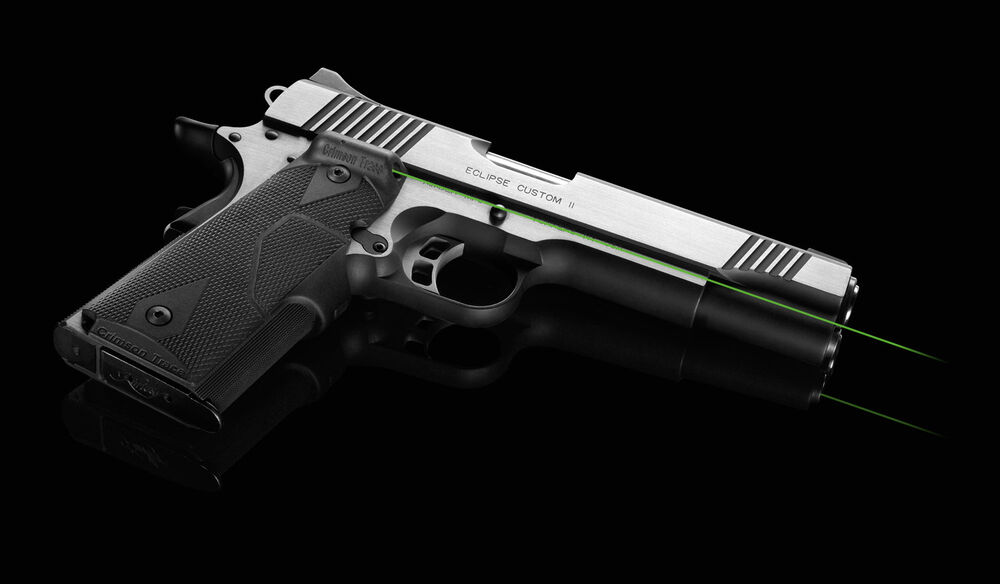 LG-401G Front Activation Green Lasergrips® for 1911 Full-Size [REFURBISHED]