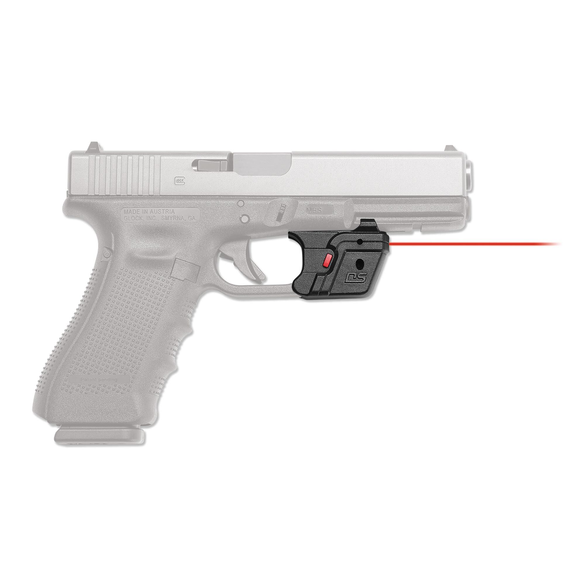 Tactical Red Laser sight For PISTOL/Glock17 19 20 21 22 31 32 34 35 37 W Switch 