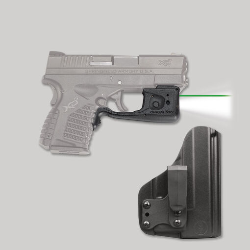 LL-802G-HBT Green Laserguard® Pro™  with Blade-Tech IWB Holster for Springfield Armory XD-S