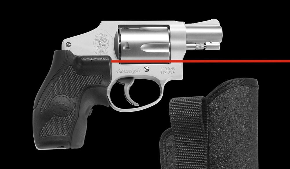 LG-405H Lasergrips® with IWB Holster for Smith & Wesson J-Frame Round Butt (Compact Grip)