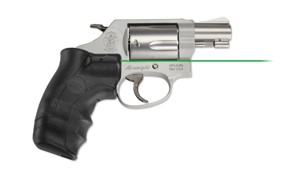 LG-350G Green Lasergrips® for Smith & Wesson J-Frame Round Butt