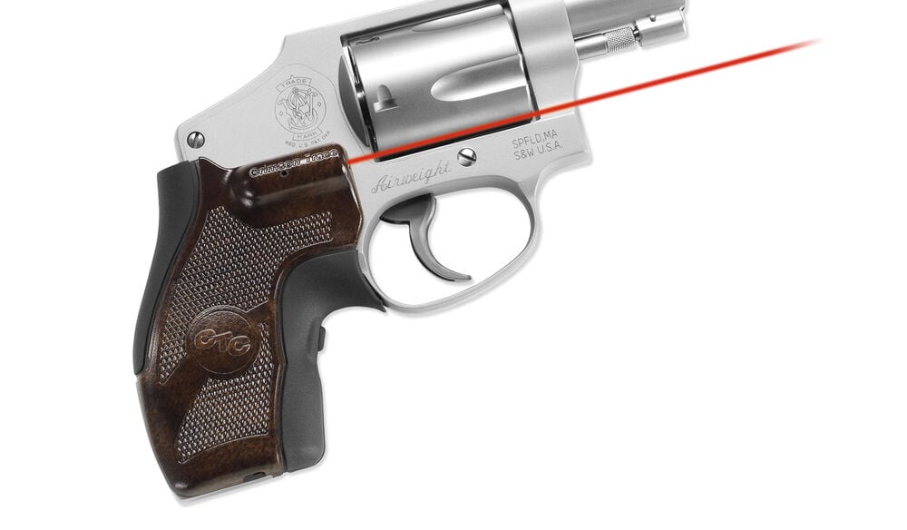 LG-405 P20 Pro-Custom™ Lasergrips® Chestnut for Smith & Wesson J-Frame Round Butt [DISCONTINUED]