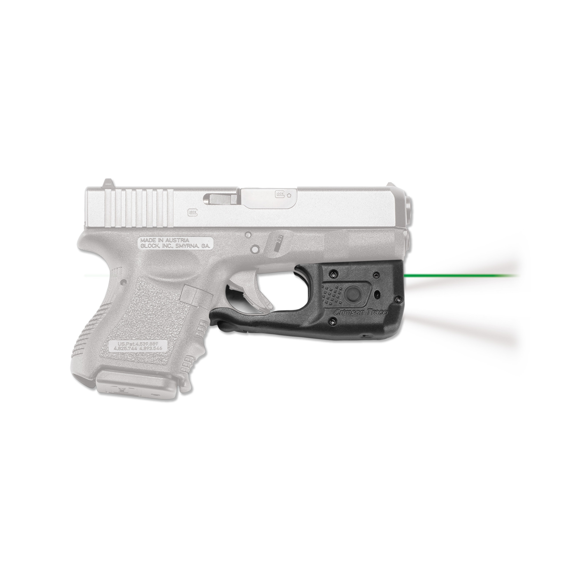 LL-810G Green Laserguard® Pro™ for GLOCK Subcompact | CrimsonTrace